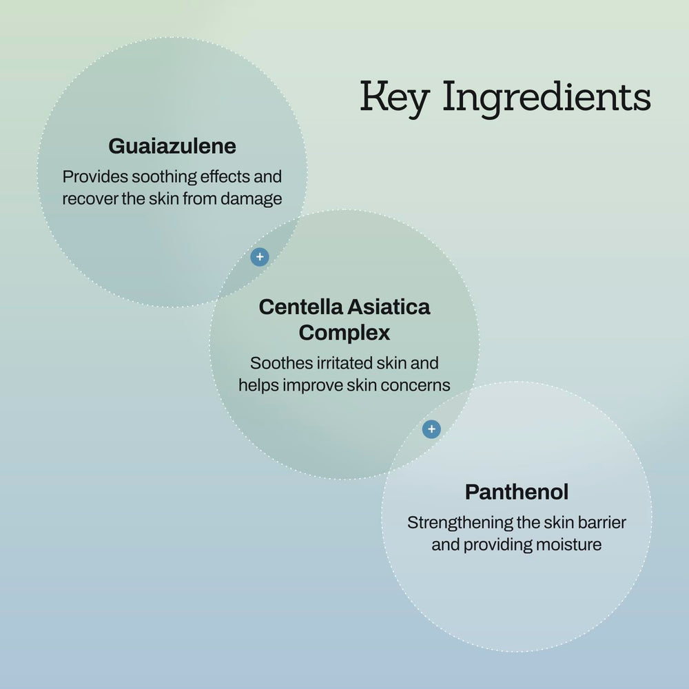 MEDITHERAPY Blue Centella Calming Cream bottle display hints at redness relief potential
