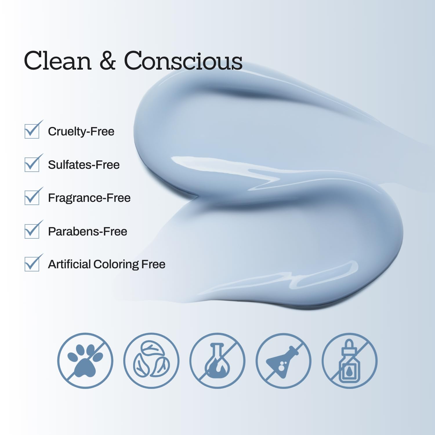 MEDITHERAPY Blue Centella Calming Cream skin hydration closeup shows balanced, comfortable skin