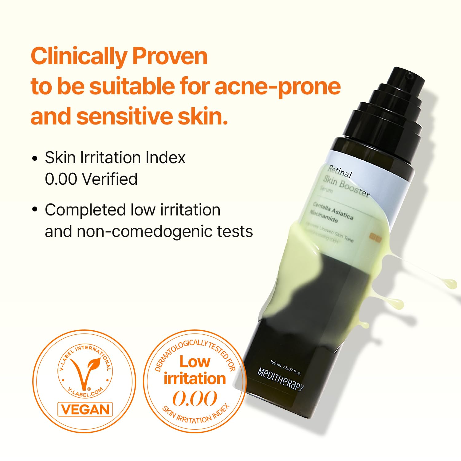 Beginner-friendly usage guidance shows day and night application around eyes and mouth.