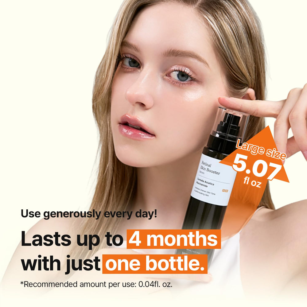Morning routine with MEDITHERAPY serum paired with moisturizer for glow.