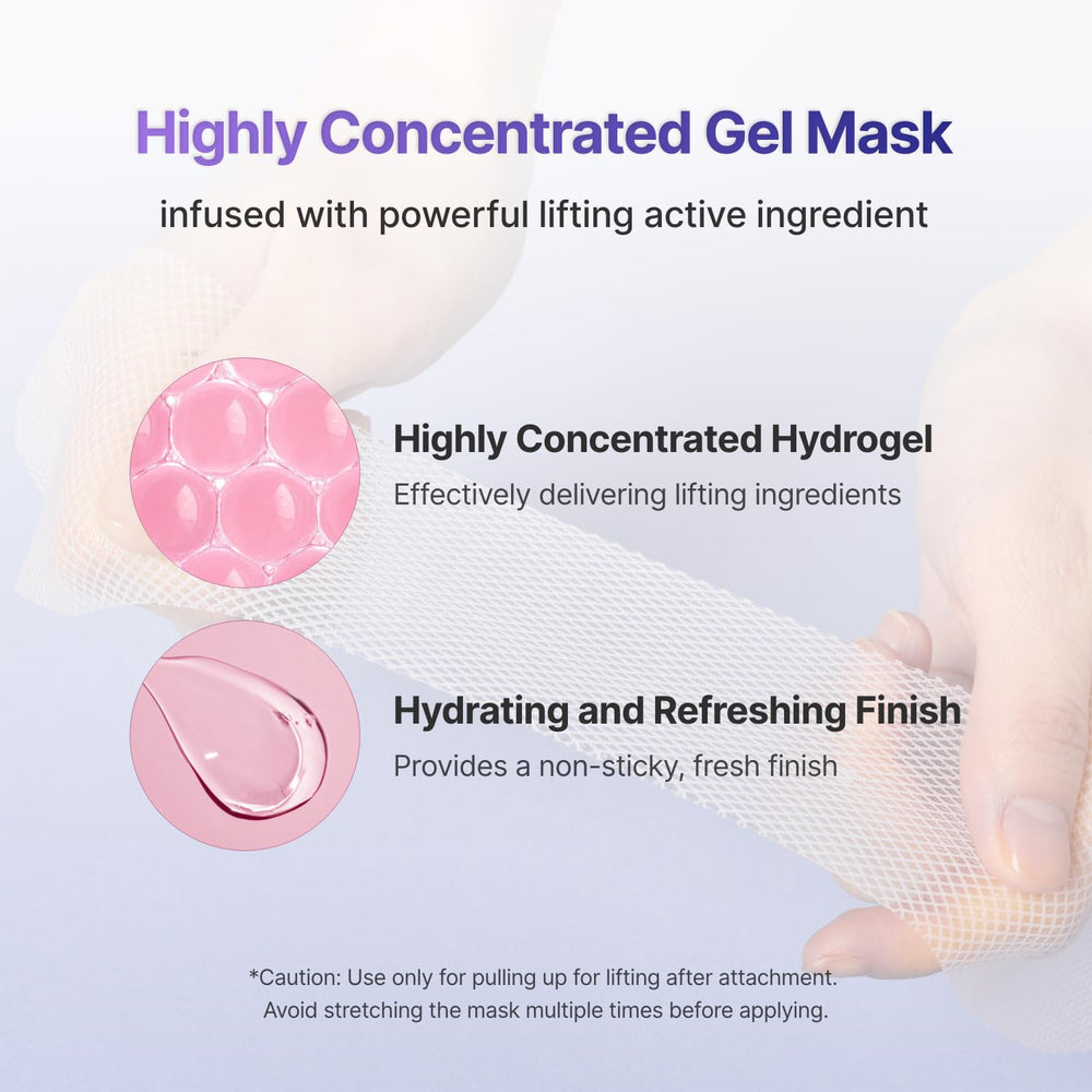 MEDITHERAPY tension up mask chilled application suggests instant refreshing lift