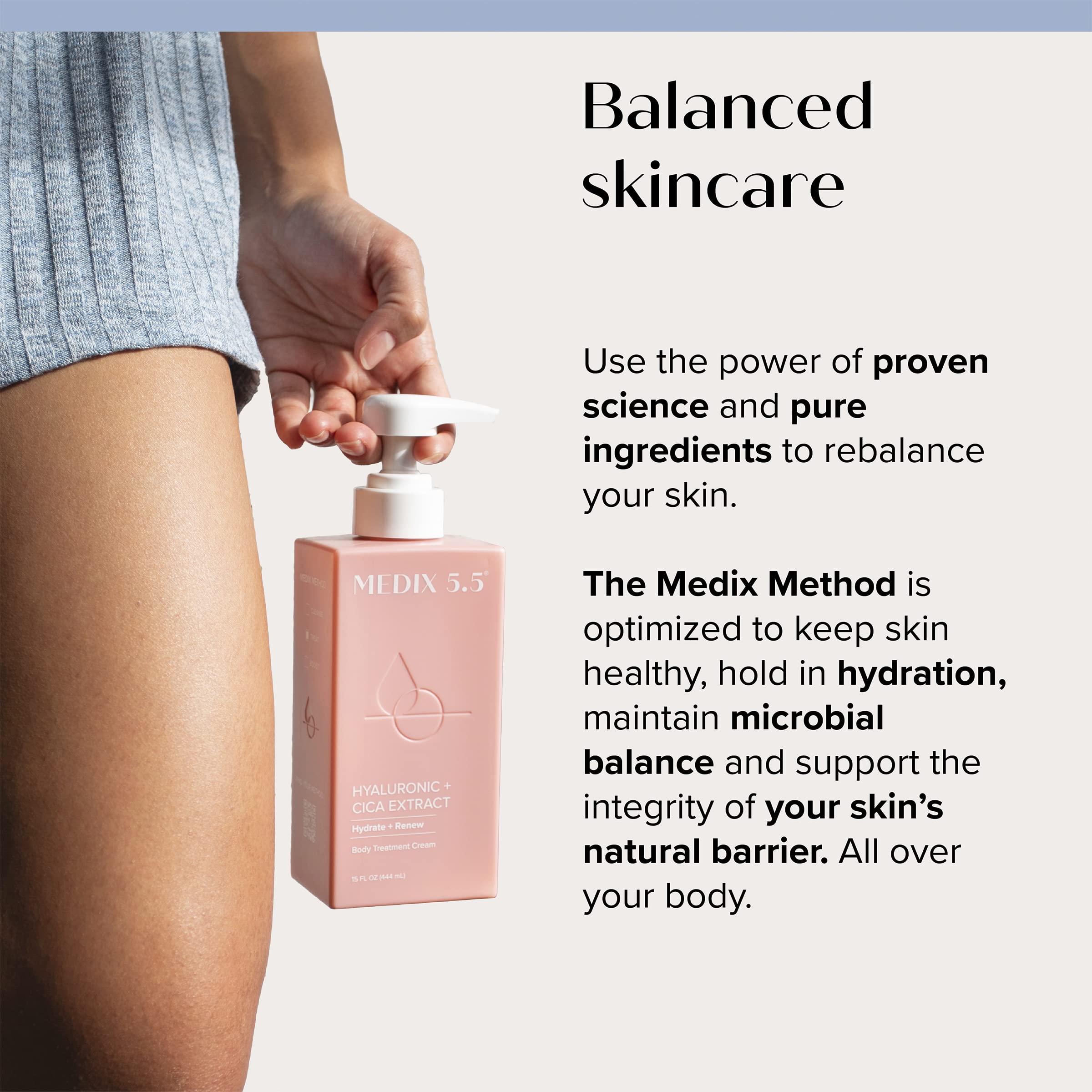 Medix 5.5 ingredients Argan Oil and Shea Butter nourish dry skin