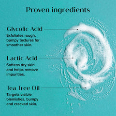 Medix 5.5 Body Cream texture closeup showing smoothing hydration with Vitamin E
