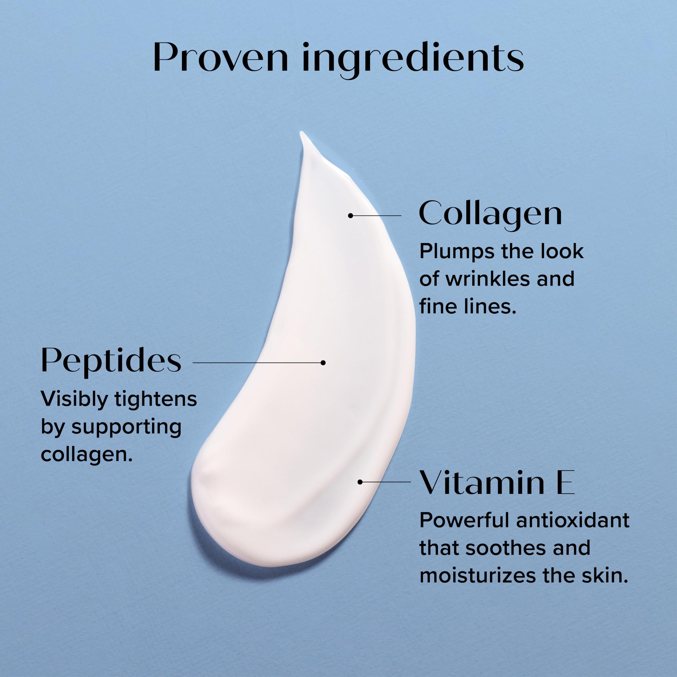 Medix 5.5 collagen cream closeup shows rich texture for smoother skin.