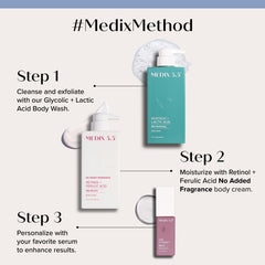 Medix 5.5 glycolic face wash foamer ready to cleanse dull skin