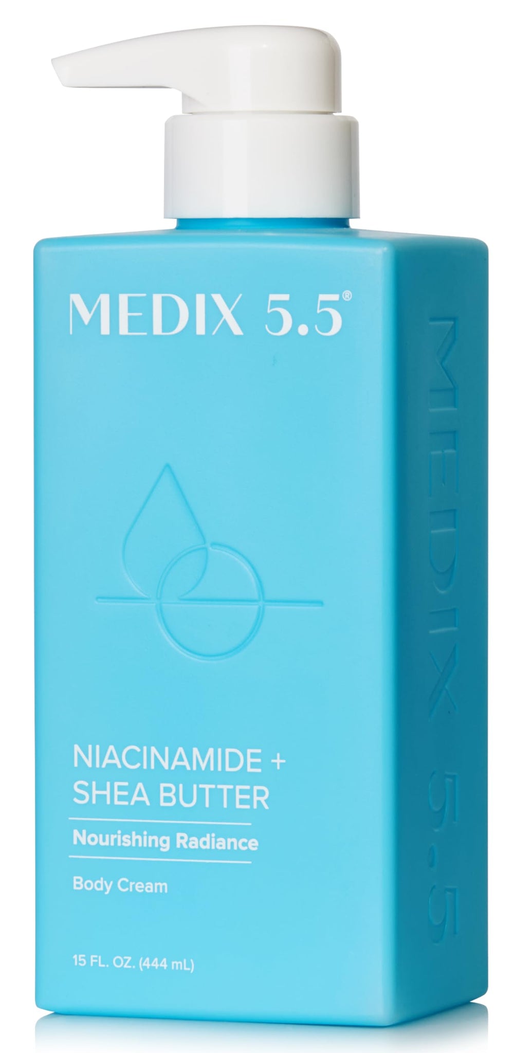 Medix 5.5 fragrance-free niacinamide face moisturizer jar supports smoother skin.