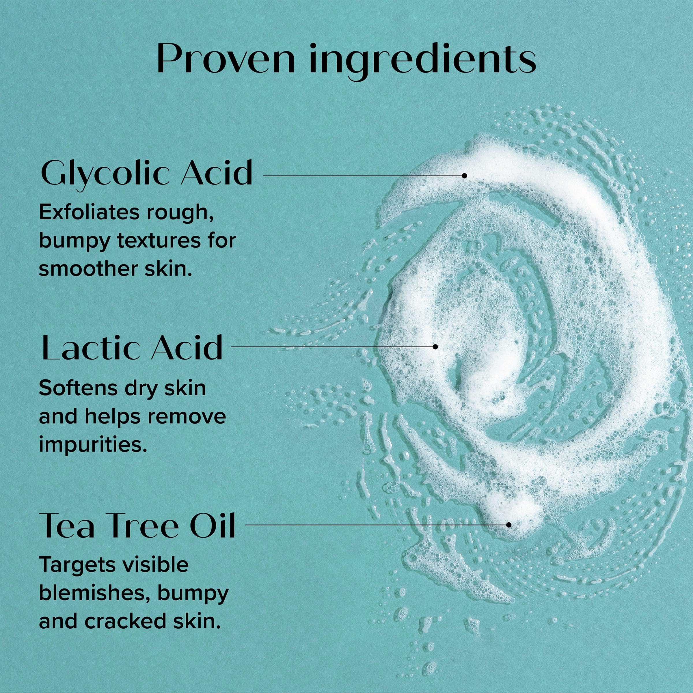 Medix 5.5 Glycolic-Lactic Acid Ingredients image highlights AHA blend for renewal