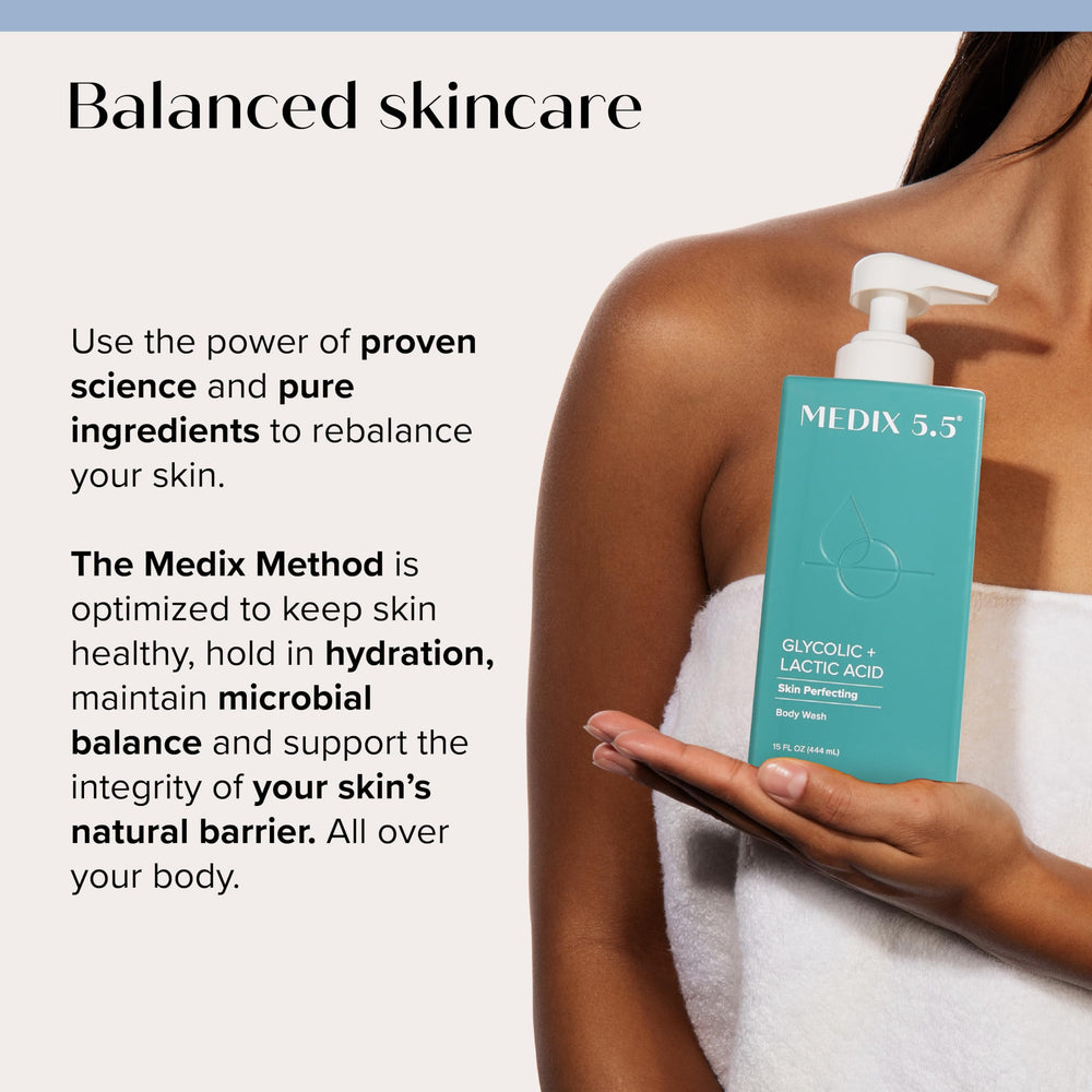 Medix 5.5 Radiant Glow Vitamin C Cleanser close-up with brightening potential