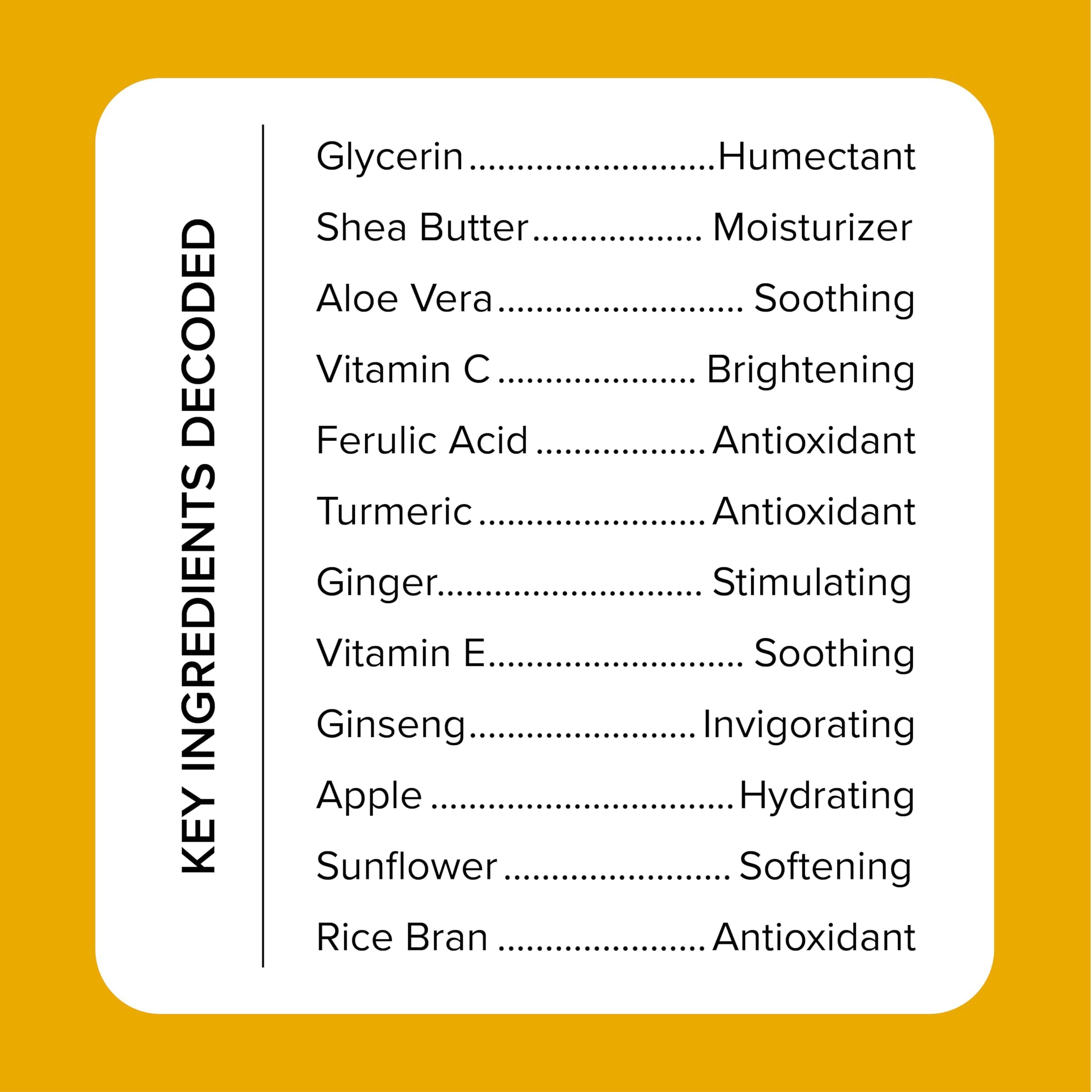 Medix 5.5 turmeric ginger infusion brightens and nourishes skin.