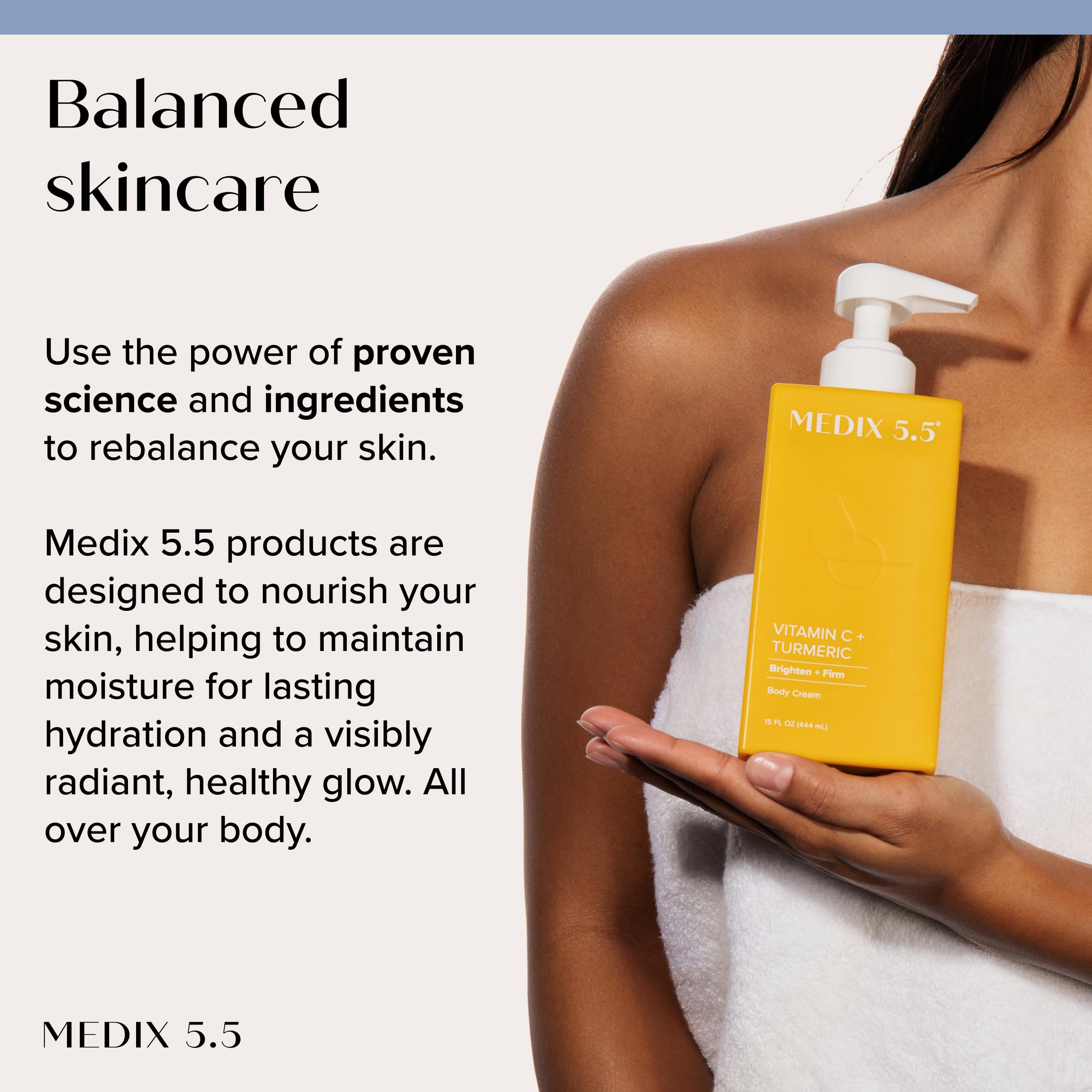 Medix 5.5 Vitamin C Cream Ferulic Acid Turmeric enhances radiance
