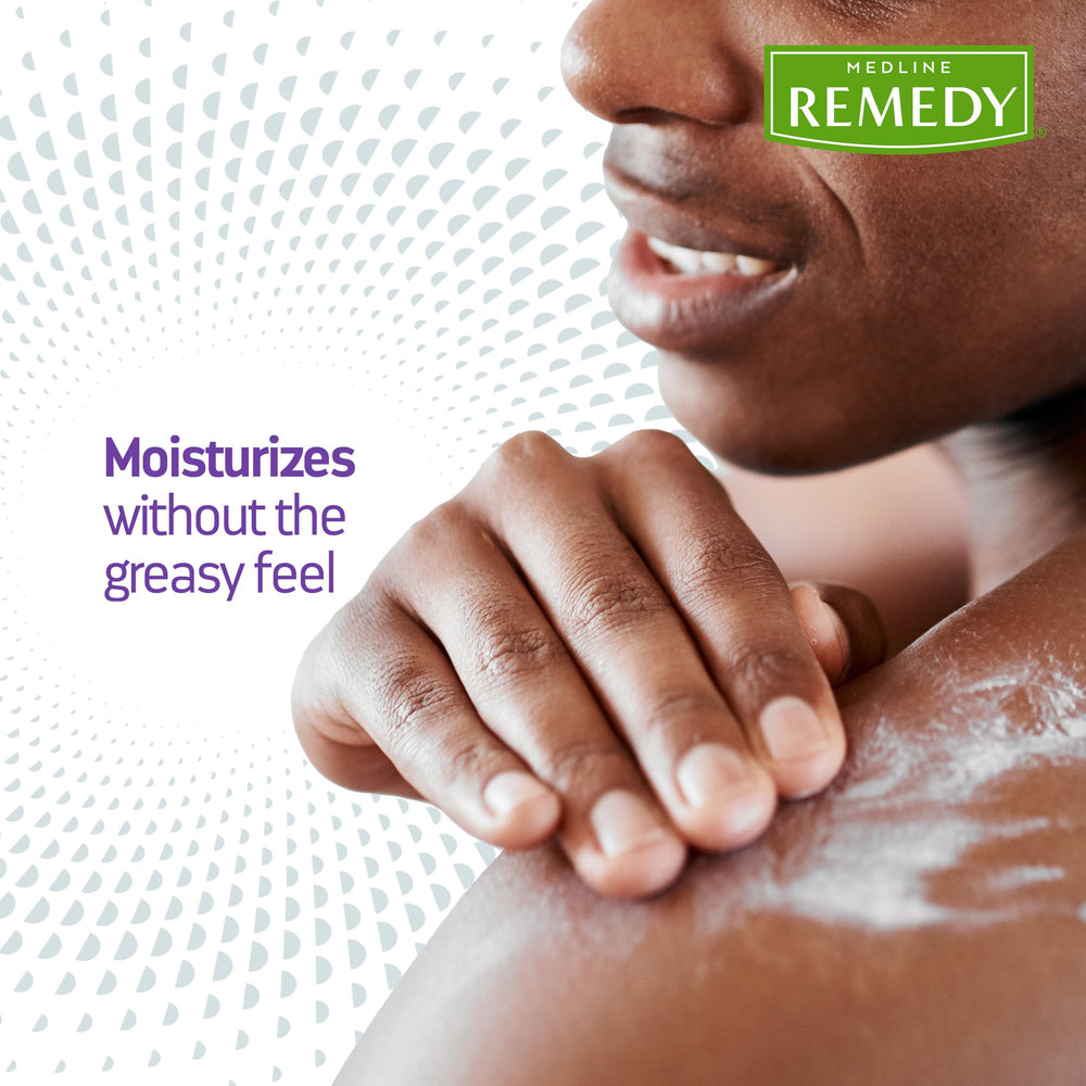 Medline Remedy Phytoplex Nourishing Skin Cream duo-pack ready on vanity