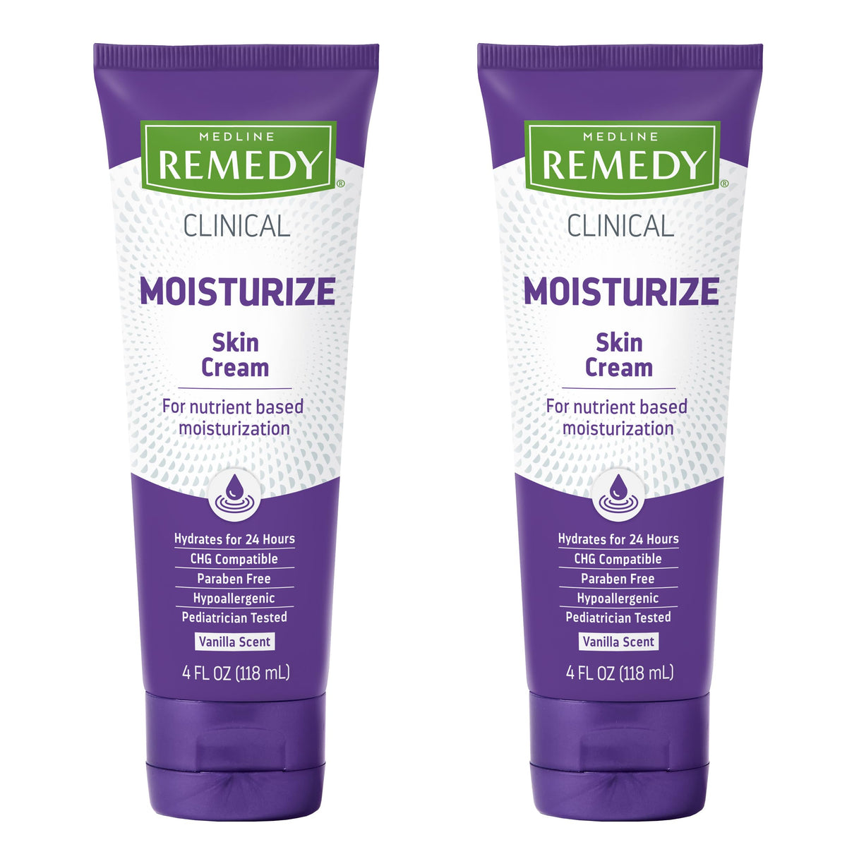 Medline Remedy Phytoplex Nourishing Skin Cream pack-of-2 front view for balanced hydration
