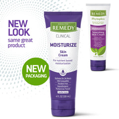 Medline Remedy Phytoplex Nourishing Skin Cream texture swirl emphasizing smooth application