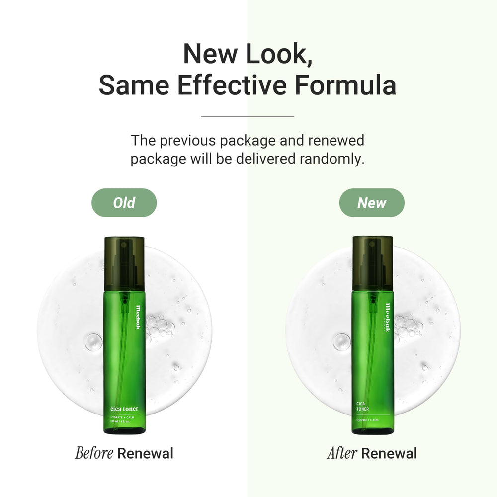 Meebak CICA Toner Spray travel-packaging supports compact skincare routines.