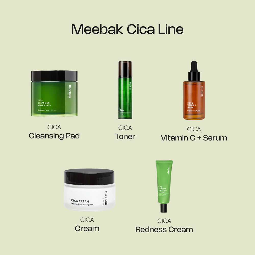 Meebak Water-like texture swatch shows non-greasy, fast-absorbing hydration