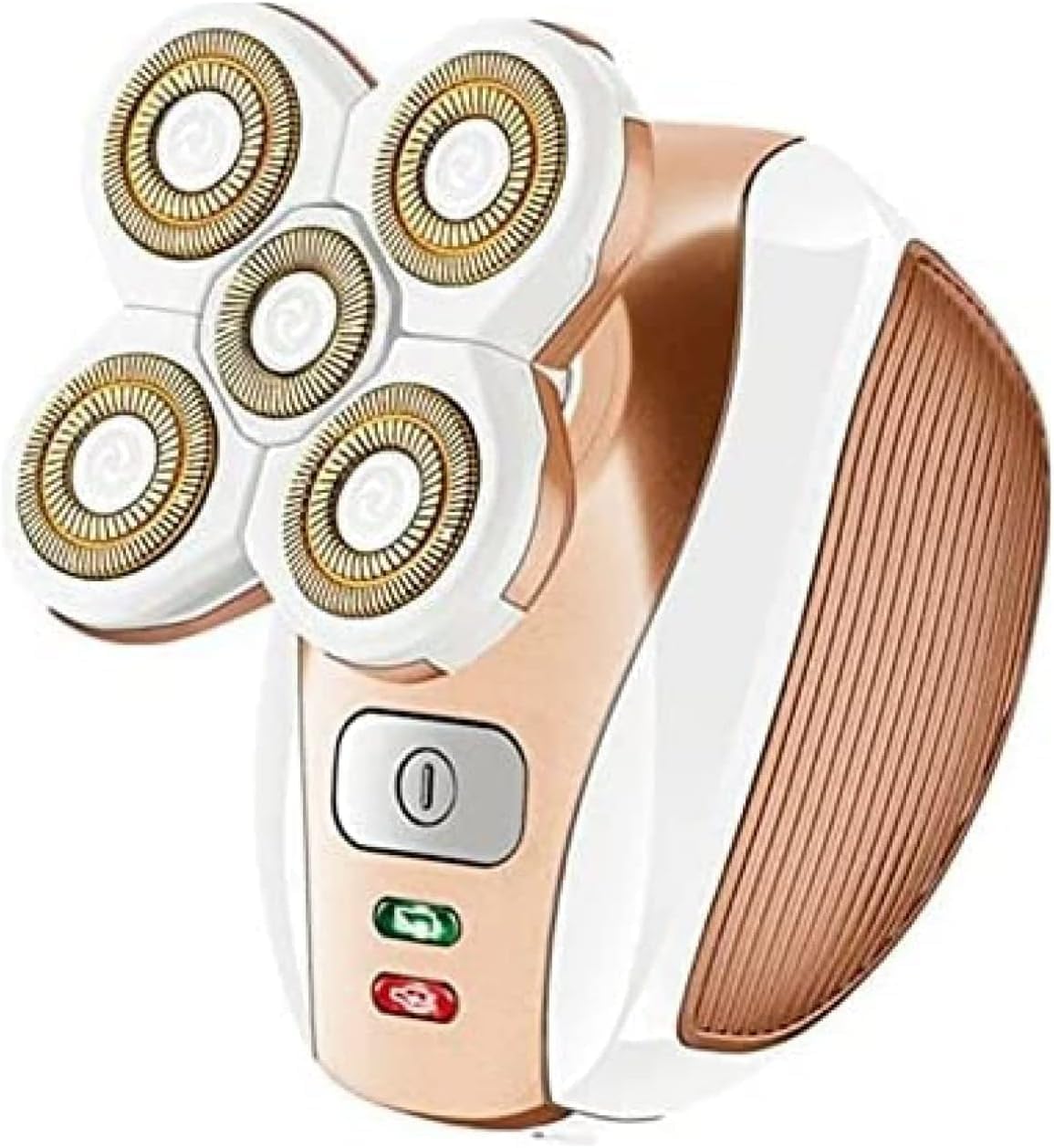 Meeteasy Electric Leg Shaver front view shows cordless design for travel-ready grooming.