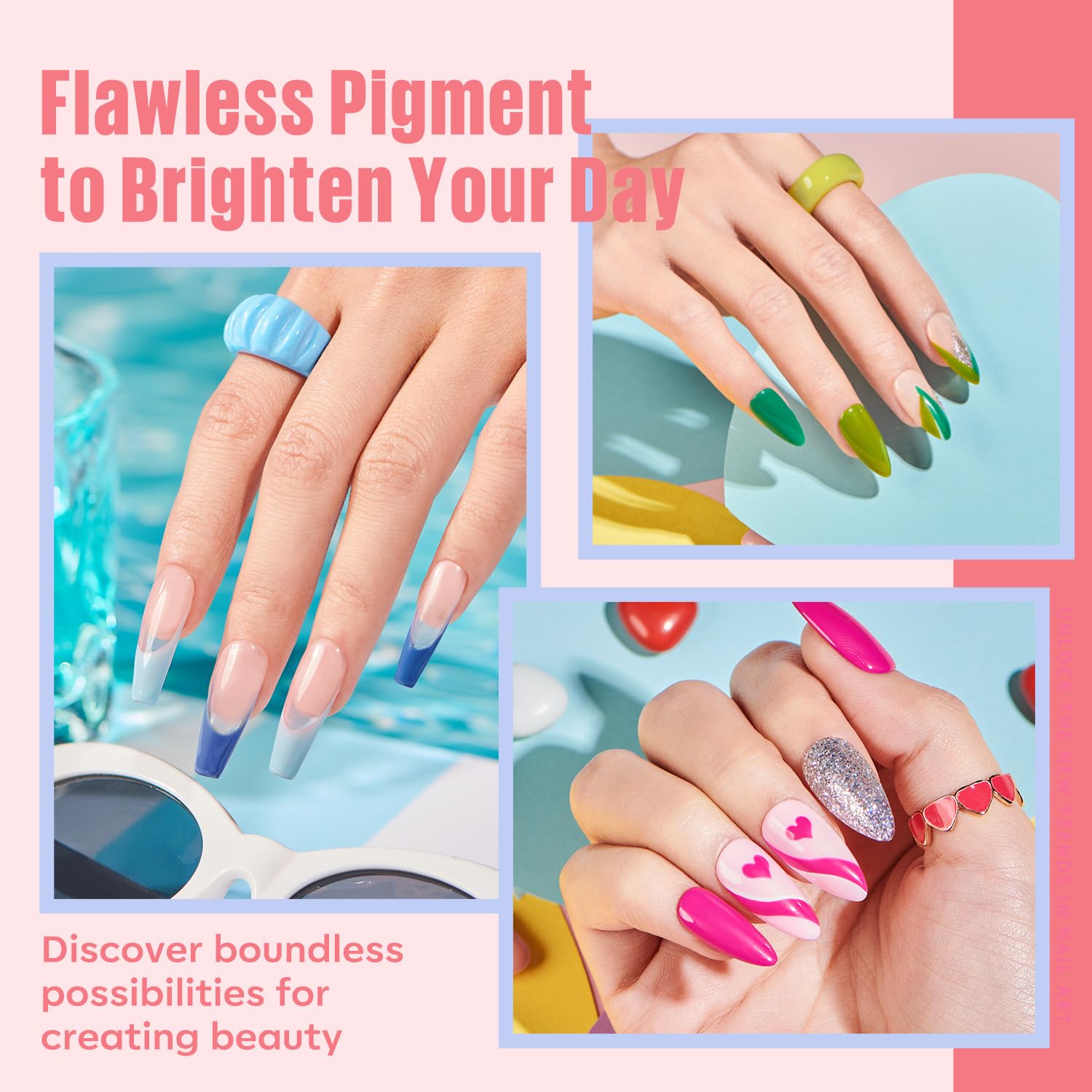 MEFA gel nail polish brush applying smooth, self-leveling color with zero streaks.