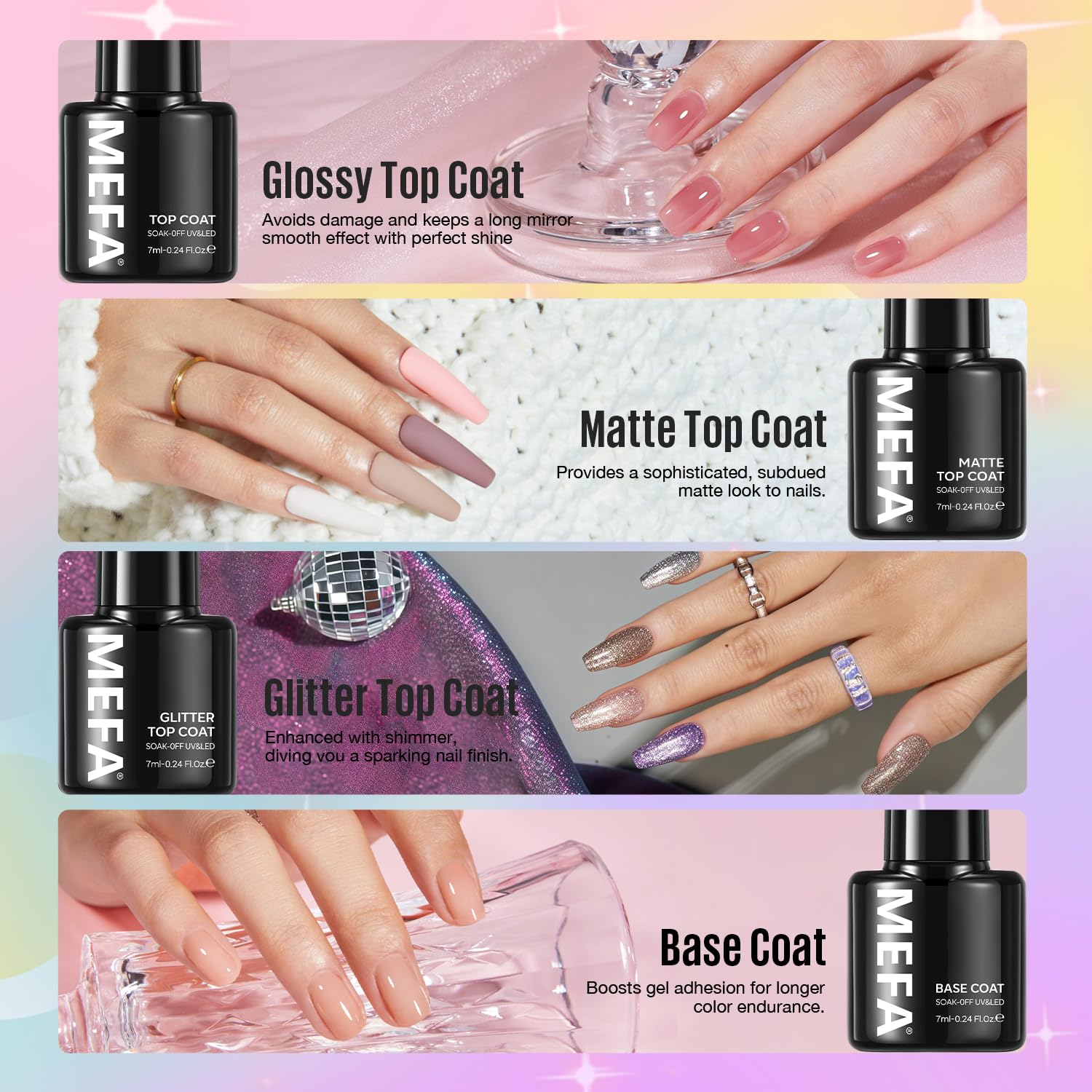 MEFA beginner-friendly setup suggests easy, streak-free application.