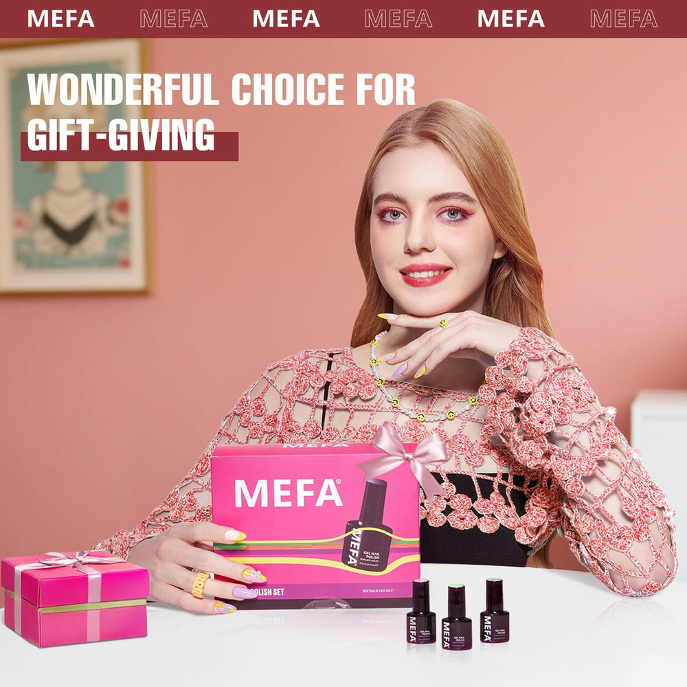 MEFA gift-ready packaging concept suitable for Valentine’s Day and birthdays.