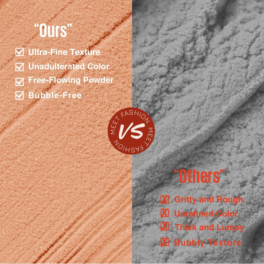MEFA dip powder formula showing quick air-dry application in progress.