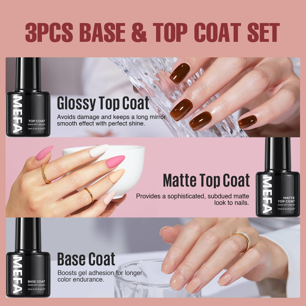 MEFA at home manicure setup creates a salon-like experience.