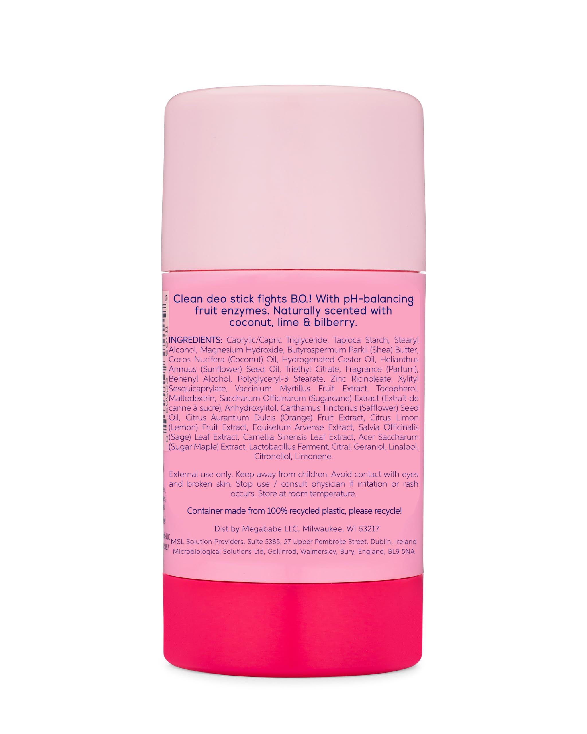 Megababe Daily Deodorant ideal for daily wear on sensitive skin.