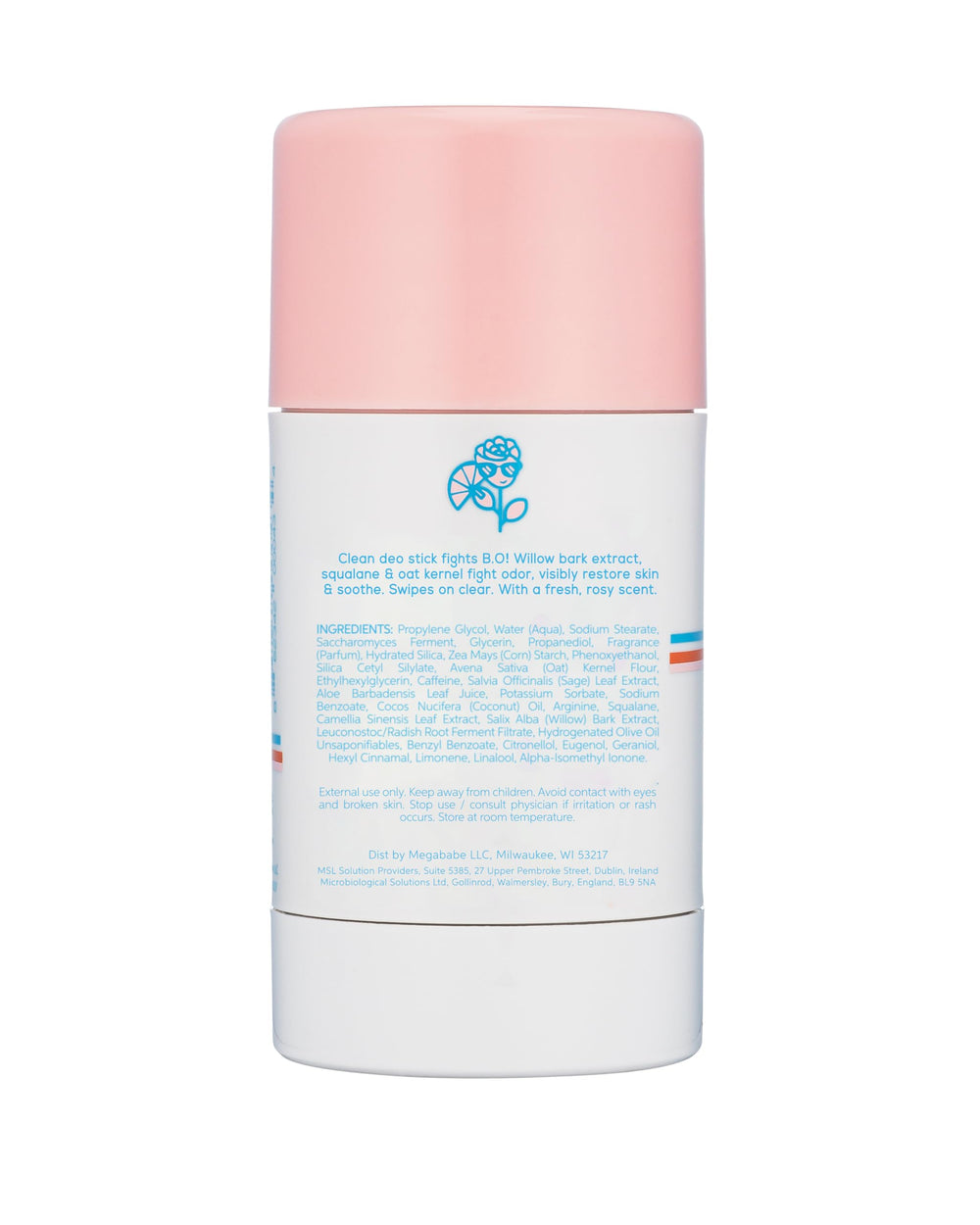 Megababe Rosy Pits 2.6 oz packaging ready for daily use