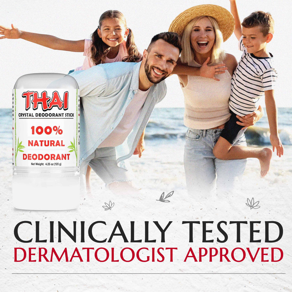MegaRhino Thai Deodorant Stones 2-Pack skin safety emphasizes gentle skin friendly use