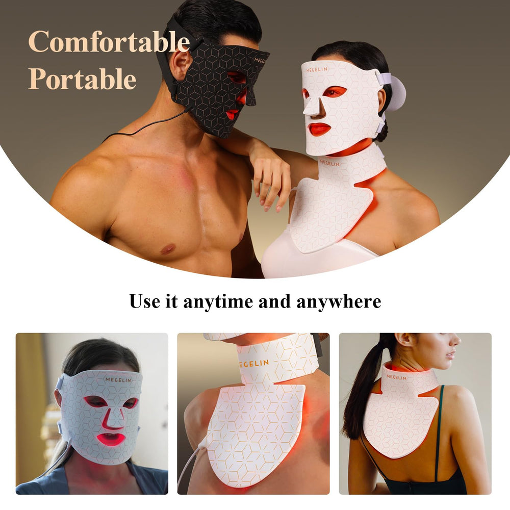MEGELIN 7 colors LED wavelengths for different skin needs