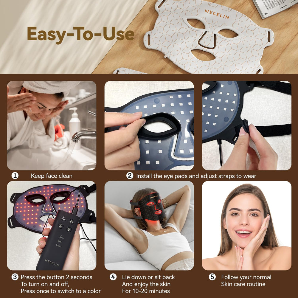 MEGELIN adjustable strap ensures secure fit
