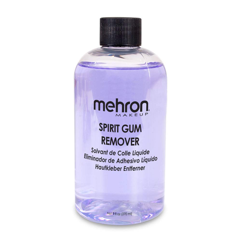 Mehron Spirit Gum Remover bottle 9oz for easy prosthetic removal