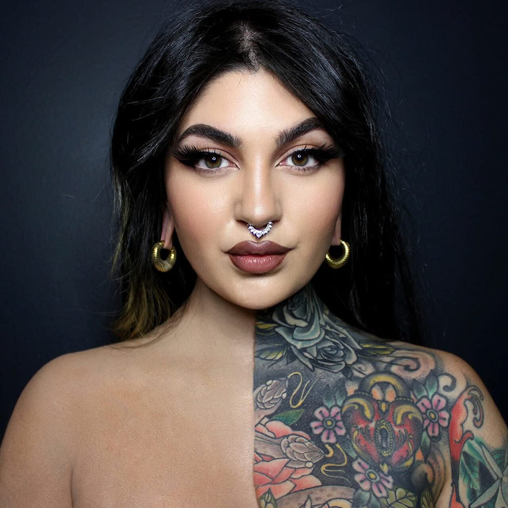 Mehron Tattoo Cover ProColor Ring 5-color wheel for quick shade selection.
