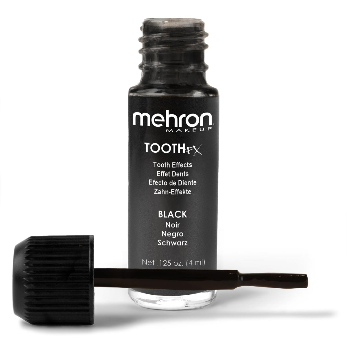 Mehron pintura dental negra para dientes, efecto temporal para Halloween