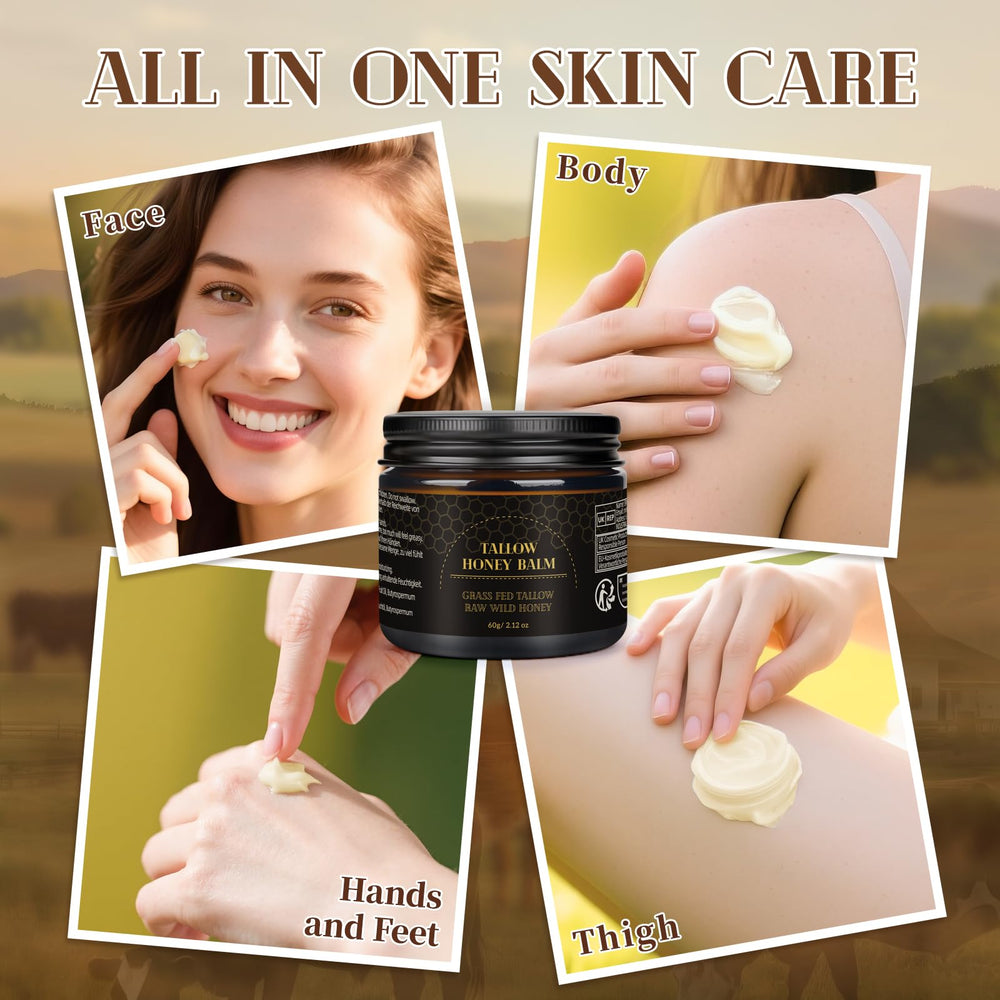 MEIDU raw honey blend emphasizes natural moisturizing benefits.