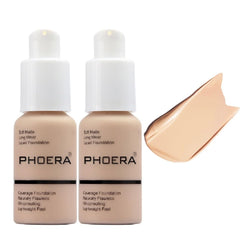 Meifen foundation 102 Nude bottle demonstrates all-day matte coverage.