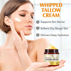 Meifenla honey-tallow texture, creamy balm ideal for face and body.