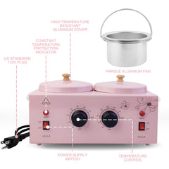 Meigons wax warmer with 20 protection rings maintains hygiene during waxing.