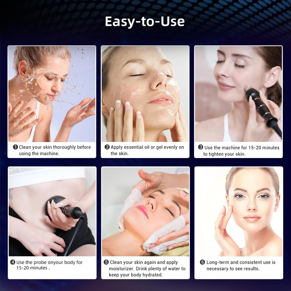 MEIQIER sens home-use session demonstrates a 15–20 minute treatment