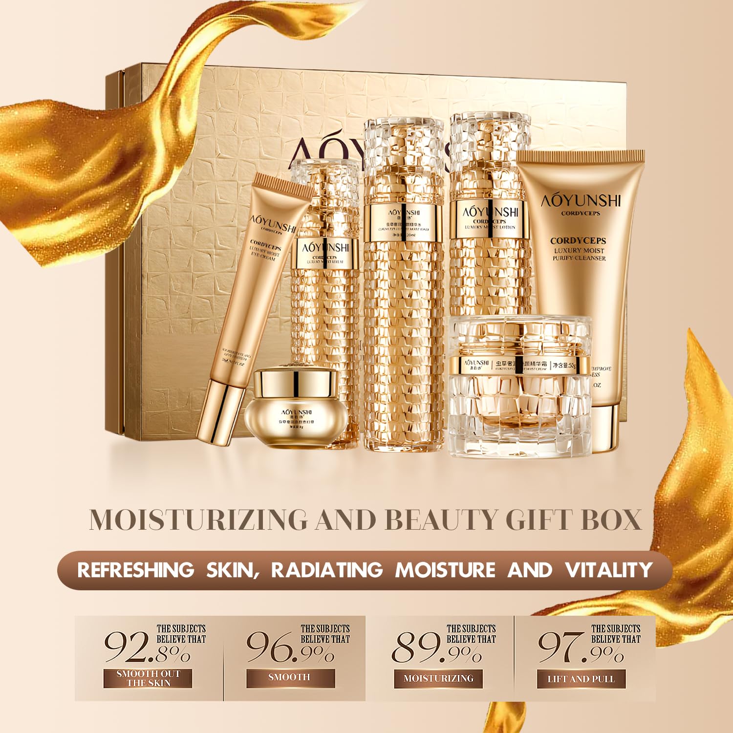 MEIYUANNAISI emulsion supports lightweight hydration for smooth skin.