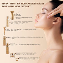 MEIYUANNAISI essence-toner prepares skin for hydration and even texture.
