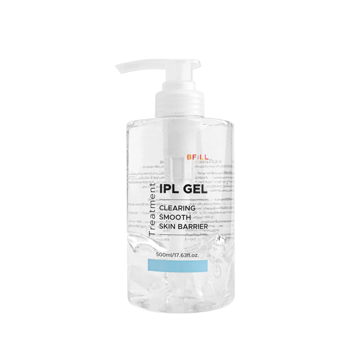 Meko Clinic cooling gel bottle delivers cooling comfort during laser sessions
