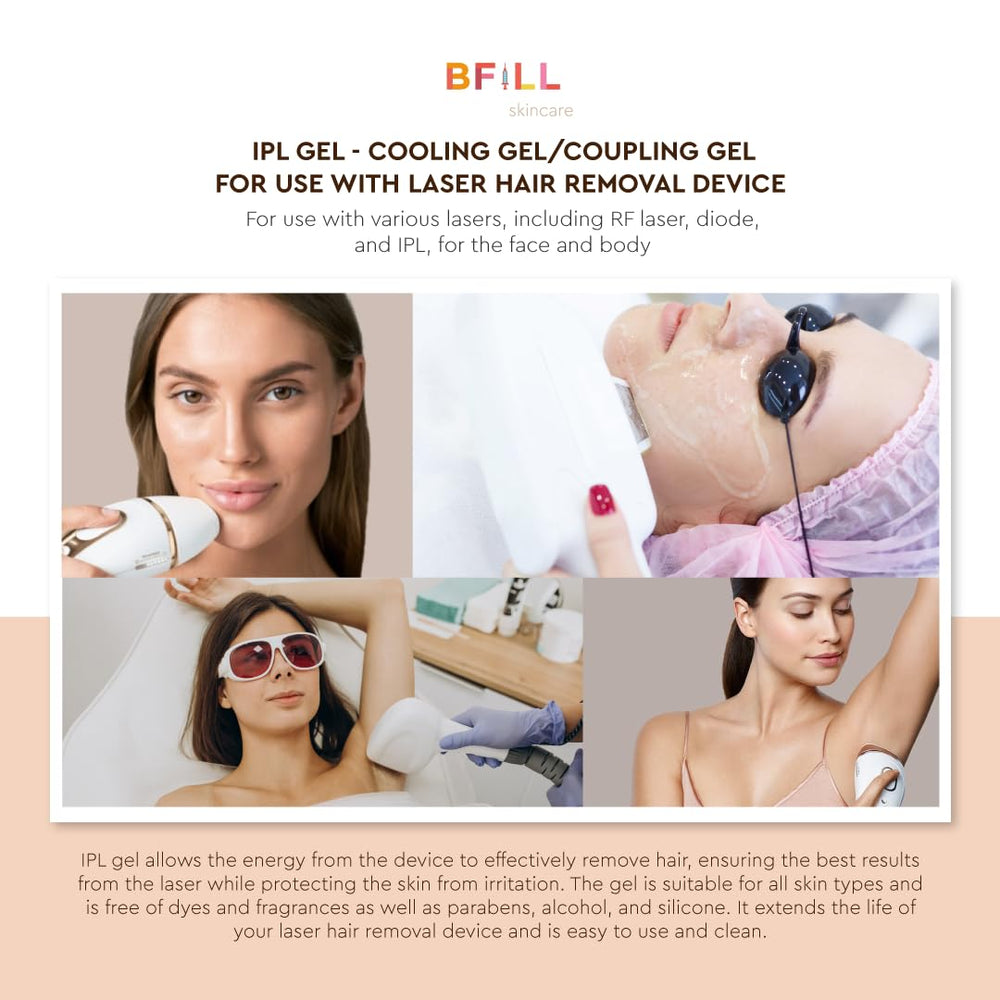 Meko Clinic hypoallergenic clear gel is gentle on all skin types