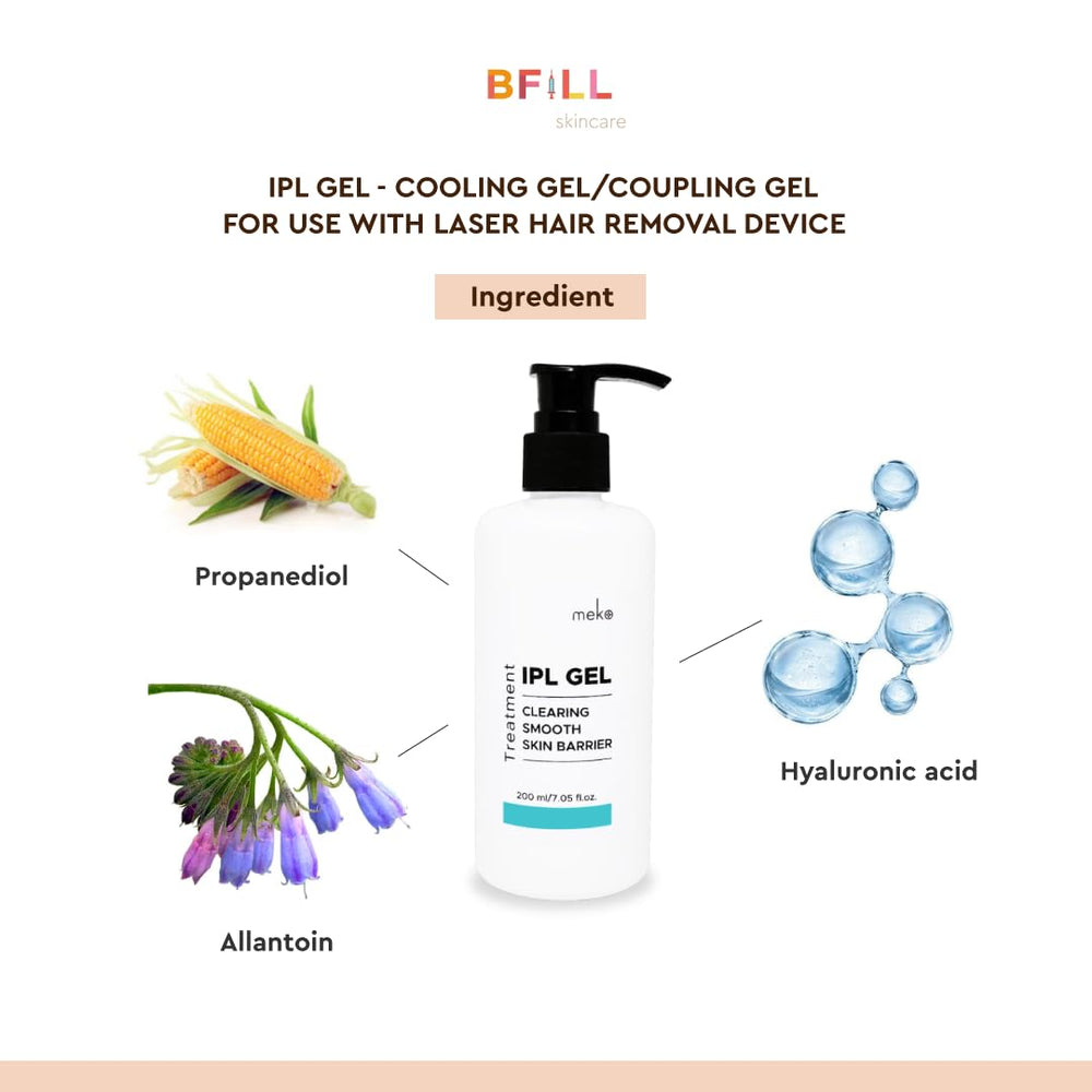 Meko Clinic water-soluble formula cleans off easily after use