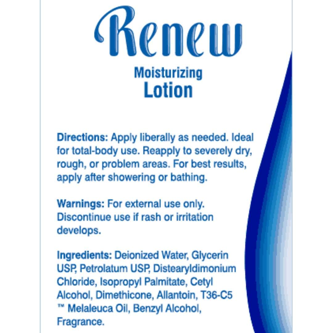 Melaleuca Renew Intensive Skin Therapy Lotion eczema-relief scene suggests calmer moisturized skin.