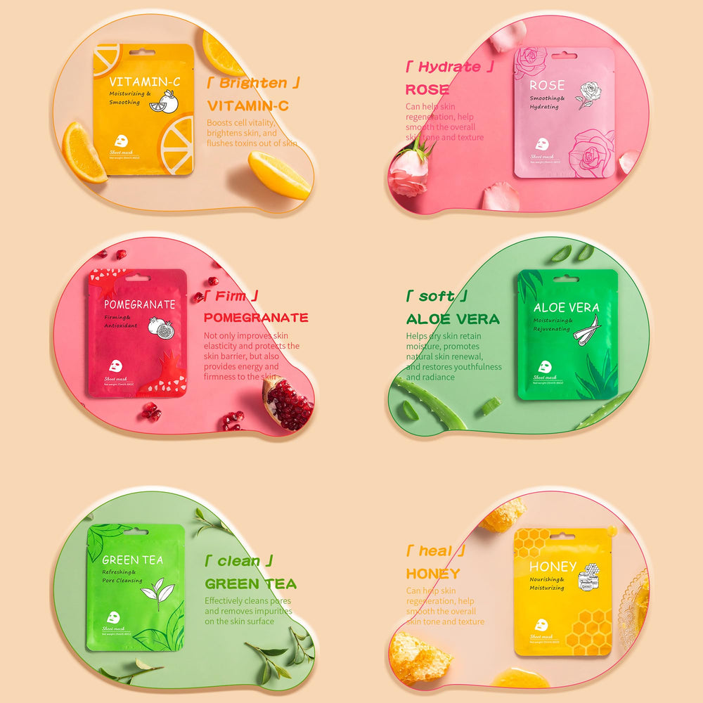 Meleell gift box with collagen masks ideal for birthdays and spa-like gifting