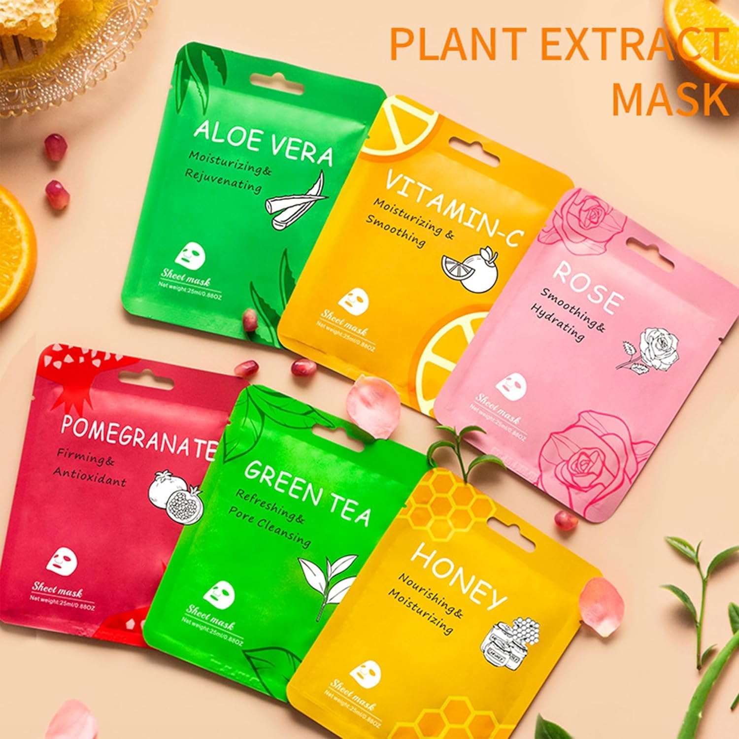 Meleell silk-fiber mask close-up shows soft, breathable sheet for sensitive skin