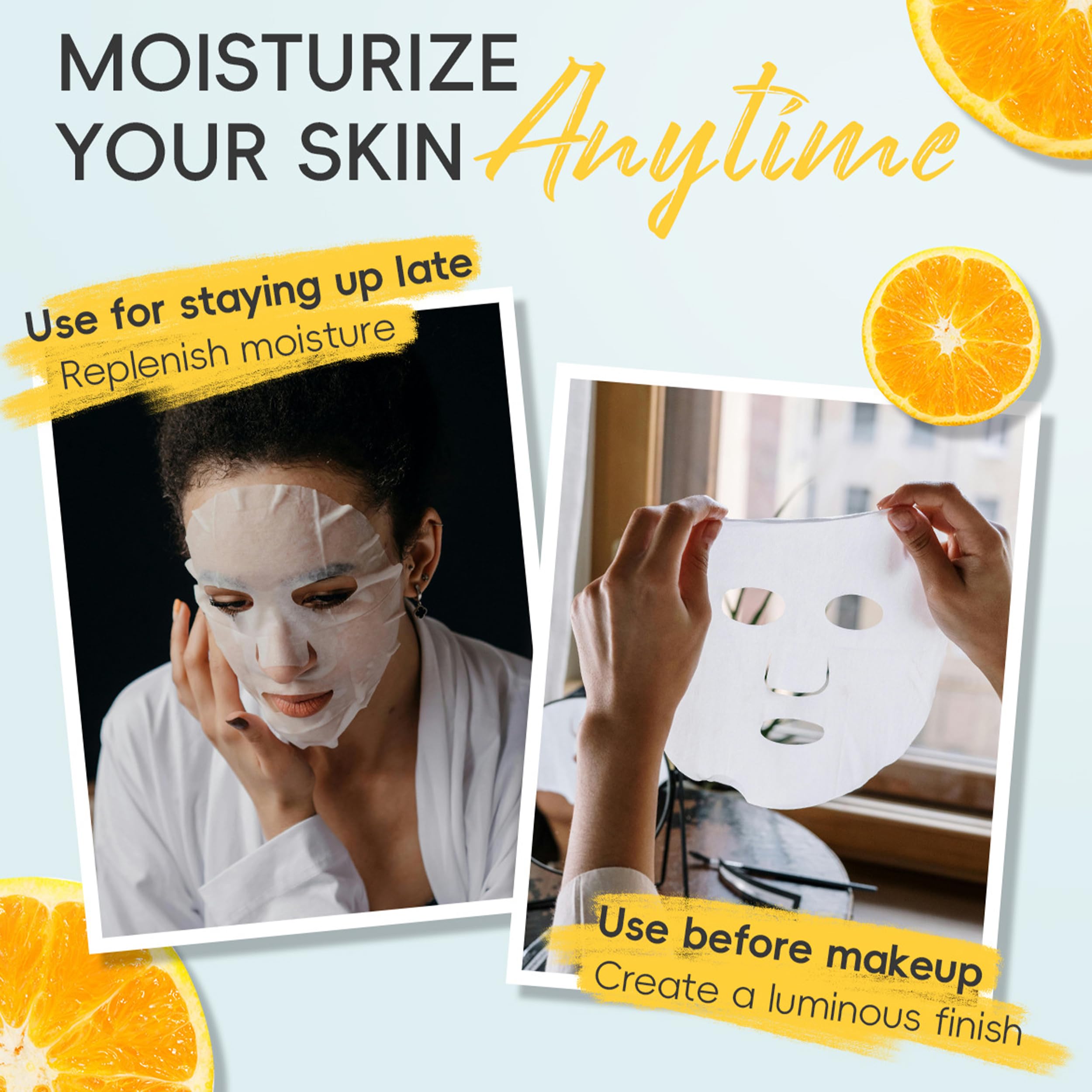 Meleell mask being applied at home, simple pampering for teens and adults