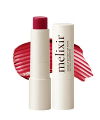 Melixir Vegan Lip Butter 12-color range display showcasing versatile sheer color and hydration.