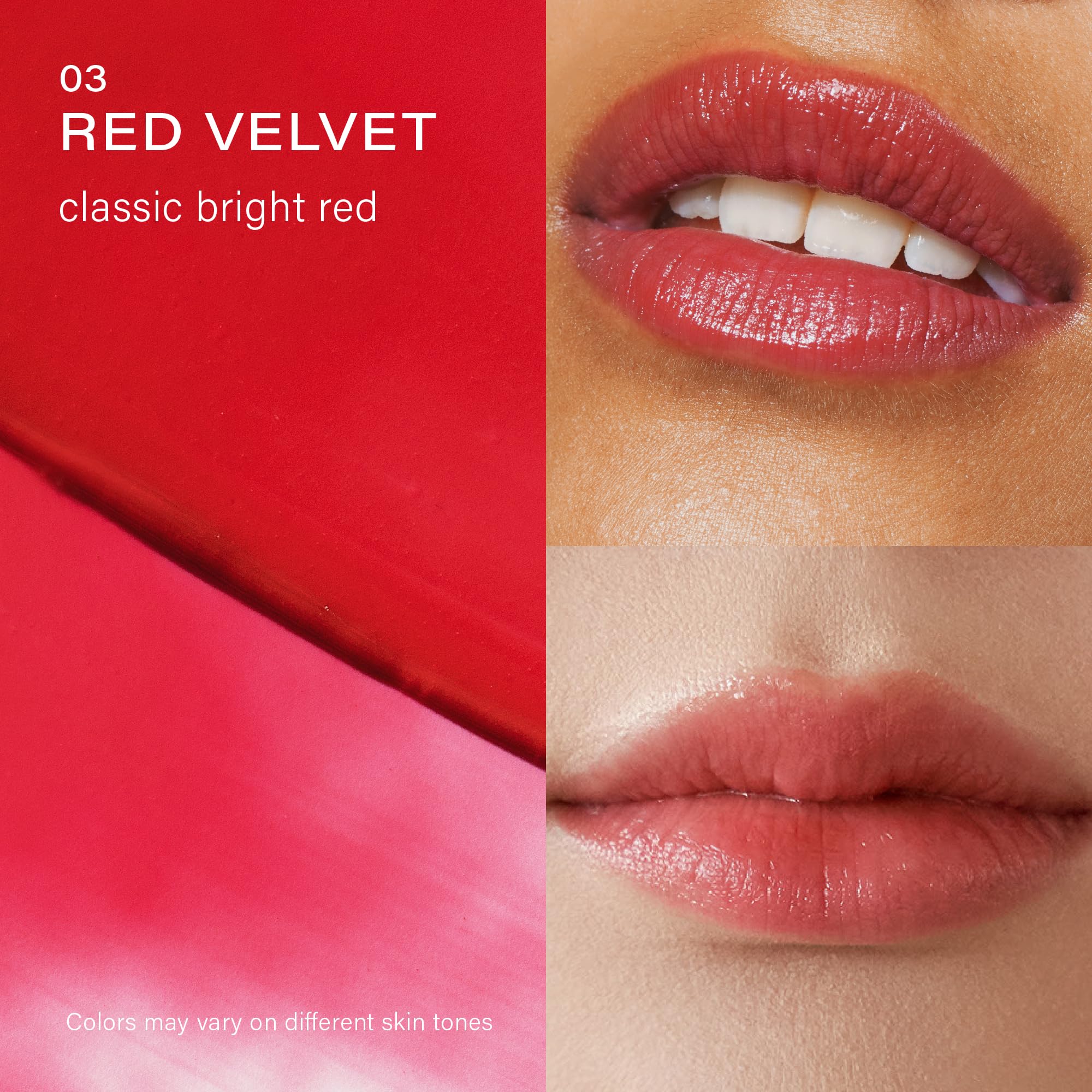 Melixir Vegan Lip Butter close-up application shows silky glide for daily moisturization