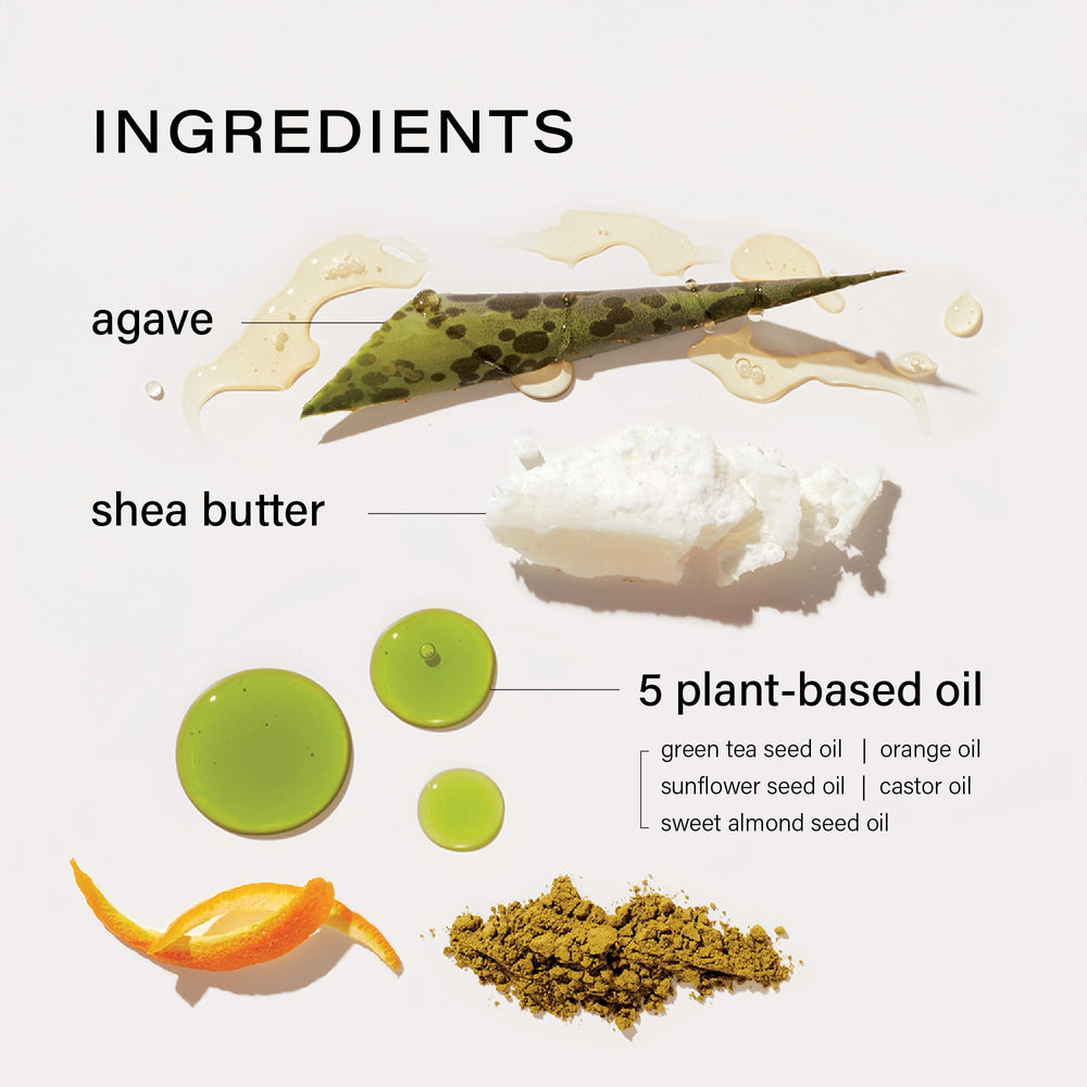 Melixir vegan lip butter plant-oil blend — lightweight, vitamin E enriched care.